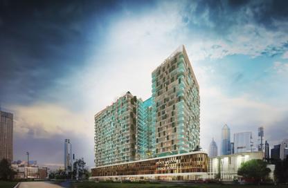 Apartment - Studio - 1 Bathroom for sale in Peace Lagoons II by Peace Homes - Dubai Land Residence Complex - Dubai