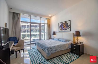Apartment - Studio - 1 Bathroom for rent in Golf Veduta Hotel Apartments B - Golf Veduta Hotel Apartments - Golf Town - DAMAC Hills - Dubai