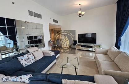 Apartment - 2 Bedrooms - 3 Bathrooms for rent in Ajman Corniche Residences - Ajman Corniche Road - Ajman