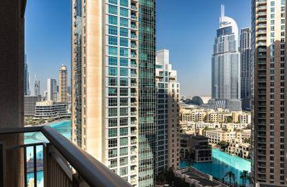 Apartment - Studio - 1 for rent in Boulevard Central Tower 2 - Boulevard Central Towers - Downtown Dubai - Dubai