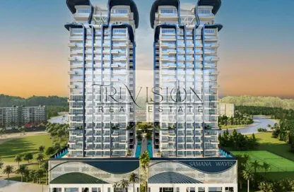 شقة - غرفة نوم - 2 حمامات للبيع في سمانا ويفز 1 - سمانا ويفز - الضاحية 13 - قرية جميرا الدائرية - دبي