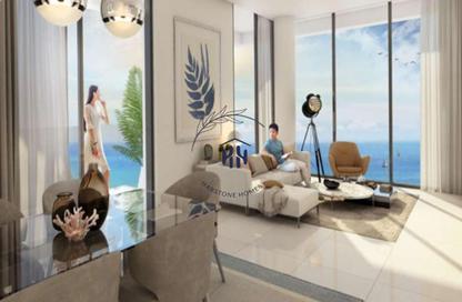 Apartment - Studio - 1 for sale in Blue Beach Residence - Ajmal Makan City - Sharjah Waterfront City - Sharjah