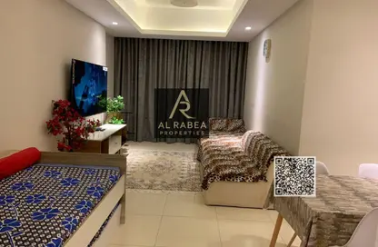 Apartment - 1 Bedroom - 2 Bathrooms for rent in Gulfa Towers - Al Rashidiya 1 - Al Rashidiya - Ajman
