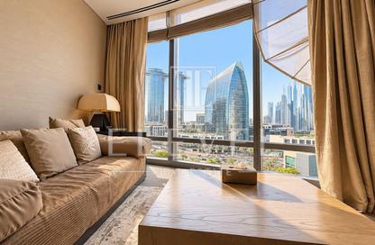 Apartment - 1 - 2 for rent in Armani Residence - Burj Khalifa Area - Downtown Dubai - Dubai