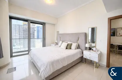 شقة - غرفة نوم - 2 حمامات للايجار في أوشن هايتس - دبي مارينا - دبي