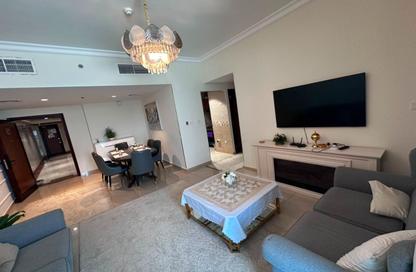 Apartment - 2 Bedrooms - 2 Bathrooms for rent in Ajman Corniche Residences - Ajman Corniche Road - Ajman