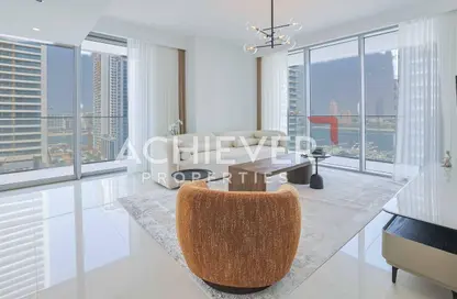 شقة - 2 غرف نوم - 2 حمامات للبيع في برج Beach Isle 2 - بيتش آيل - إعمار بيتشفرونت - دبي هاربور - دبي