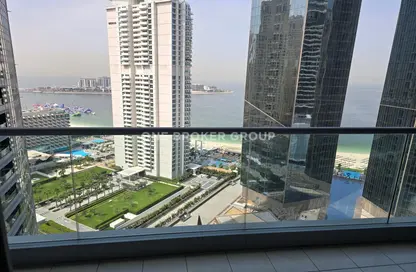 Apartment - 3 Bedrooms - 4 Bathrooms for rent in Al Fattan Marine Tower - Al Fattan Marine Towers - Jumeirah Beach Residence - Dubai