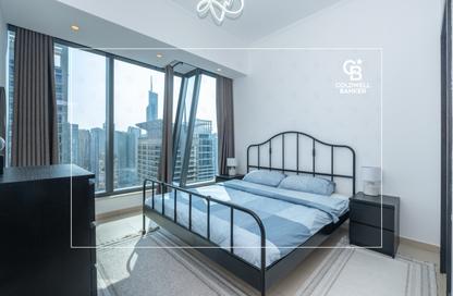 Apartment - 1 - 2 for rent in Silverene Tower A - Silverene - Dubai Marina - Dubai