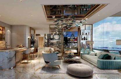 Apartment - 1 - 1 for sale in Damac Bay Tower B - Damac Bay - Dubai Harbour - Dubai