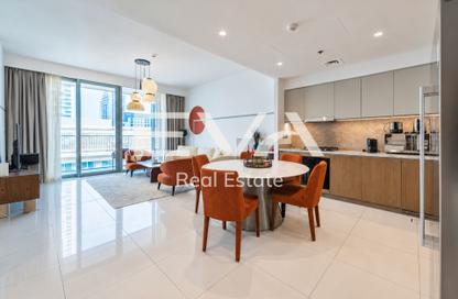 Apartment - 2 - 3 for rent in Beach Isle Tower 1 - Beach Isle - Emaar Beachfront - Dubai Harbour - Dubai