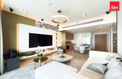 Apartment - 2 - 2 for sale in Beach Vista Tower 1 - Beach Vista - Emaar Beachfront - Dubai Harbour - Dubai