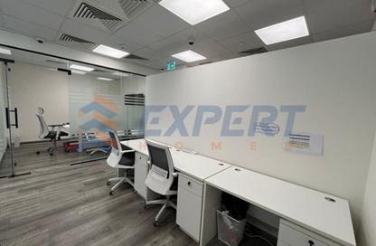 Office Space - Studio - 1 Bathroom for rent in Churchill Executive Tower - Churchill Towers - Business Bay - Dubai