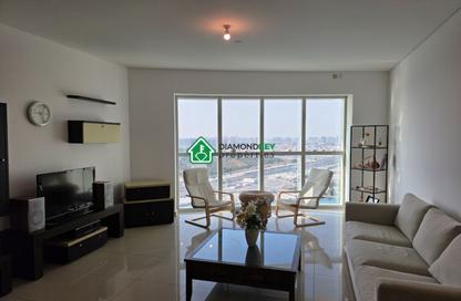 Apartment - 2 Bedrooms - 3 Bathrooms for rent in RAK Tower - Marina Square - Al Reem Island - Abu Dhabi