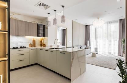 Apartment - 1 - 2 for sale in Lum1nar Tower 1 - Lum1nar - District 2 - Jumeirah Village Triangle - Dubai