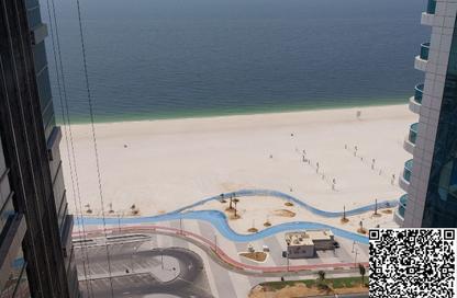 Apartment - 2 Bedrooms - 3 Bathrooms for rent in Corniche Tower - Ajman Corniche Road - Ajman