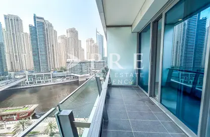شقة - 1 حمام للايجار في B برج سيلفرين - سيلفيرين - دبي مارينا - دبي