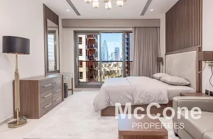 Apartment - Studio - 1 Bathroom for rent in Elite Downtown Residence 2 - Elite Downtown Residence - Downtown Dubai - Dubai