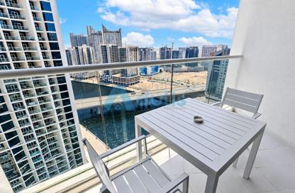 Apartment - Studio - 1 for rent in Damac Maison Prive A - Damac Maison Prive - Business Bay - Dubai