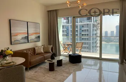 شقة - غرفة نوم - 1 حمام للايجار في جراند بلو تاور 2 - إعمار بيتشفرونت - دبي هاربور - دبي