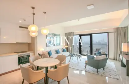 شقة - غرفة نوم - 2 حمامات للايجار في أدريس برج هاربور بوينت 2 - أدريس هاربور بوينت - مرسى خور دبي - دبي