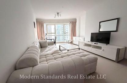 Apartment - 1 - 1 for rent in Goldcrest Executive - JLT Cluster C - Jumeirah Lake Towers - Dubai