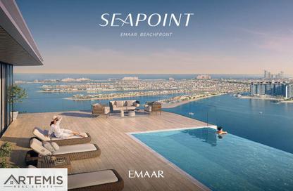 شقة - 2 غرف نوم - 2 حمامات للبيع في برج Seapoint 2 - سي بوينت - إعمار بيتشفرونت - دبي هاربور - دبي