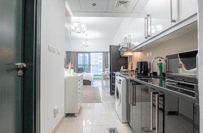Apartment - Studio - 1 for rent in Elite Business Bay Residence - Business Bay - Dubai