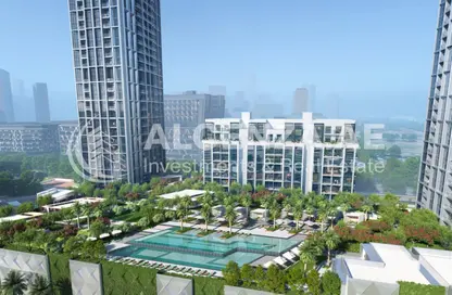 شقة - غرفة نوم - 1 حمام للبيع في ديزاين كوارتر برج ب - ديزاين كوارتر - دبي ديزاين ديستريكت - دبي