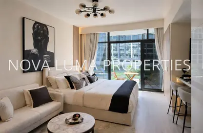 Apartment - Studio - 1 Bathroom for rent in Azizi Riviera 33 - AZIZI Riviera - Meydan One - Meydan - Dubai