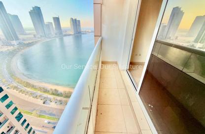 Apartment - 1 Bedroom - 2 Bathrooms for rent in Al Mamzar - Al Mamzar - Sharjah - Sharjah