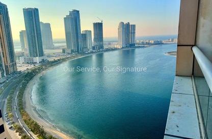 Apartment - 1 Bedroom - 2 Bathrooms for rent in Al Mamzar - Al Mamzar - Sharjah - Sharjah