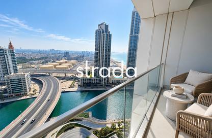 Apartment - 1 - 2 for rent in Jumeirah Gate Tower 1 - The Address Jumeirah Resort and Spa - Jumeirah Beach Residence - Dubai