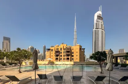 شقة - غرفة نوم - 1 حمام للايجار في برج رويال - وسط مدينة دبي - دبي