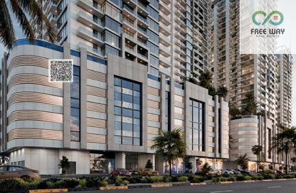 Apartment - 1 - 2 for sale in Ajman Creek Towers - Al Rashidiya 1 - Al Rashidiya - Ajman