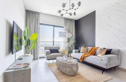 Apartment - 1 - 2 for rent in Waves Grande - Sobha Hartland - Mohammed Bin Rashid City - Dubai