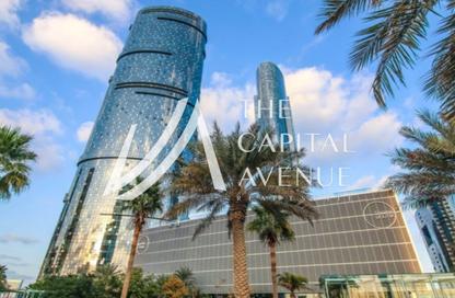 Apartment - 2 Bedrooms - 2 Bathrooms for rent in Sun Tower - Shams Abu Dhabi - Al Reem Island - Abu Dhabi