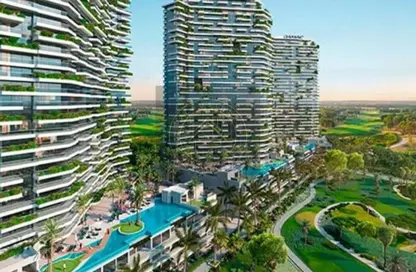 Apartment - 1 Bedroom - 1 Bathroom for sale in Golf Greens 2 Tower B - Golf Greens 2 - Golf Greens - DAMAC Hills - Dubai