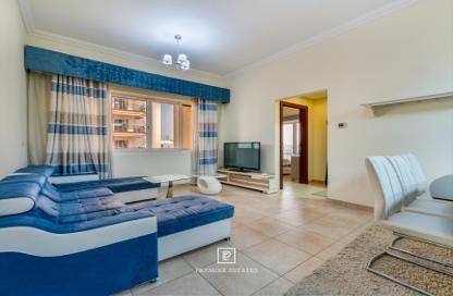 Apartment - 1 - 2 for rent in European - Canal Residence - Dubai Sports City - Dubai