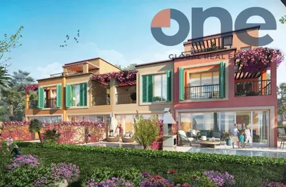 Townhouse - 5 Bedrooms - 5 Bathrooms for sale in Nice - Damac Lagoons - Dubai