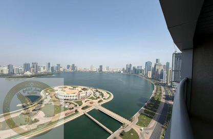 Apartment - 3 Bedrooms - 4 Bathrooms for rent in Al Majaz 3 - Al Majaz - Sharjah