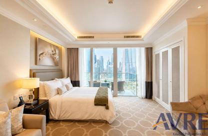 Apartment - Studio - 1 Bathroom for rent in Kempinski BLVD - Downtown Dubai - Dubai