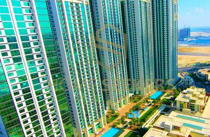 Apartment - 2 Bedrooms - 2 Bathrooms for rent in Burooj Views - Marina Square - Al Reem Island - Abu Dhabi