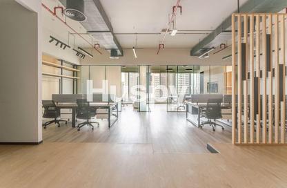 Office Space - Studio - 1 Bathroom for rent in The Prime Tower - Business Bay - Dubai