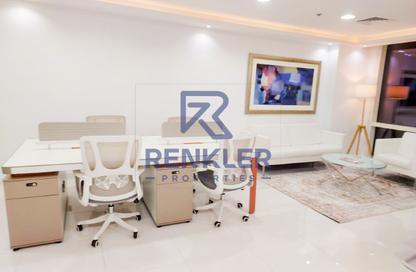 Office Space - Studio - 1 Bathroom for rent in Tamani Art Tower - Business Bay - Dubai