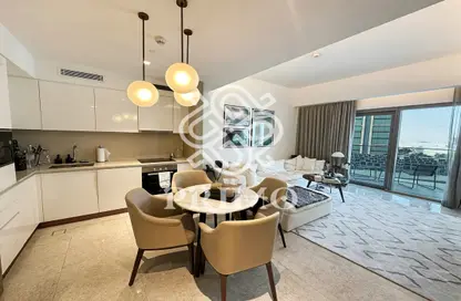 شقة - غرفة نوم - 2 حمامات للايجار في أدريس برج هاربور بوينت 2 - أدريس هاربور بوينت - مرسى خور دبي - دبي