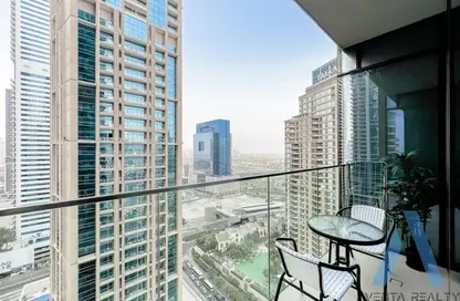 شقة - غرفة نوم - 2 حمامات للايجار في بوابة المارينا 1 - مارينا جيت - دبي مارينا - دبي