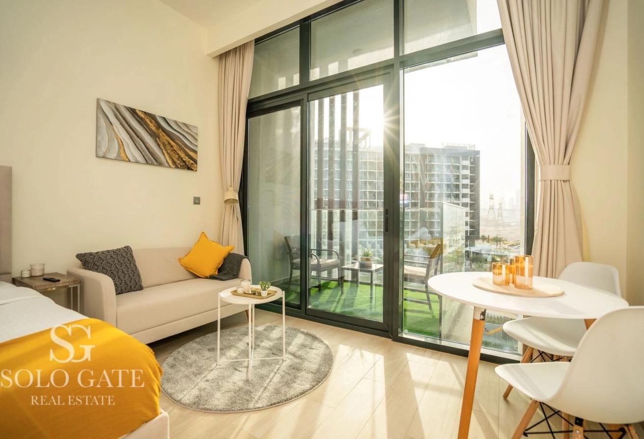 Large Studio | Fully Furnished | Azizi Riviera 4 photo 4