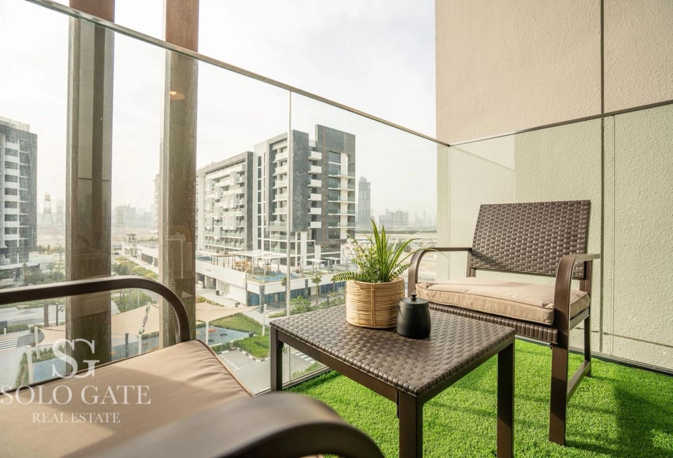 Large Studio | Fully Furnished | Azizi Riviera 4 photo 7