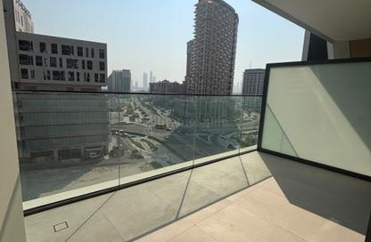 Apartment - Studio - 1 for rent in Binghatti Ghost - Dubai Healthcare City 2 - Al Jaddaf - Dubai